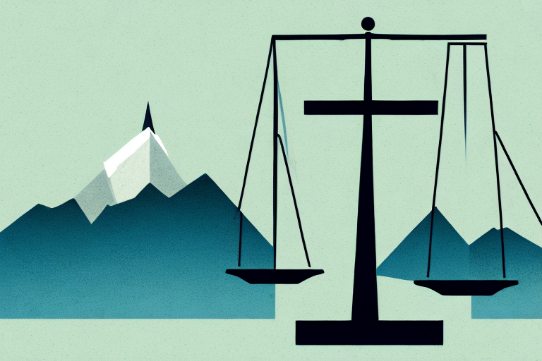 A balanced scale