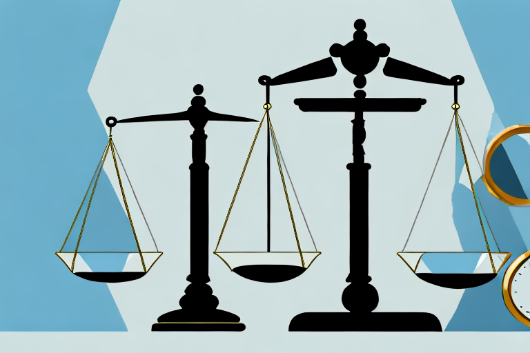 A balanced scale