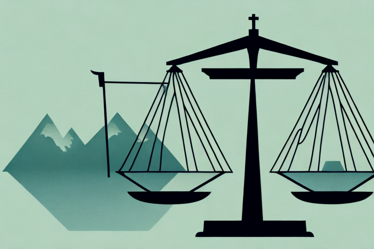 A balanced scale