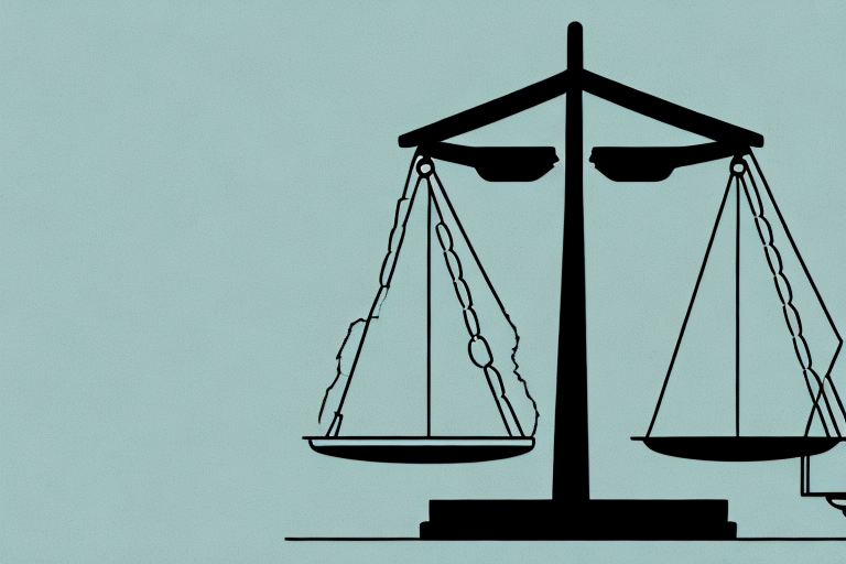 A balanced scale symbolizing justice