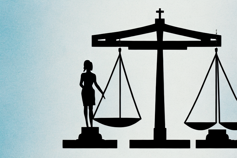 A balanced scale symbolizing justice