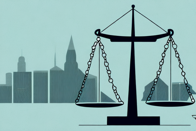 A balanced scale symbolizing justice