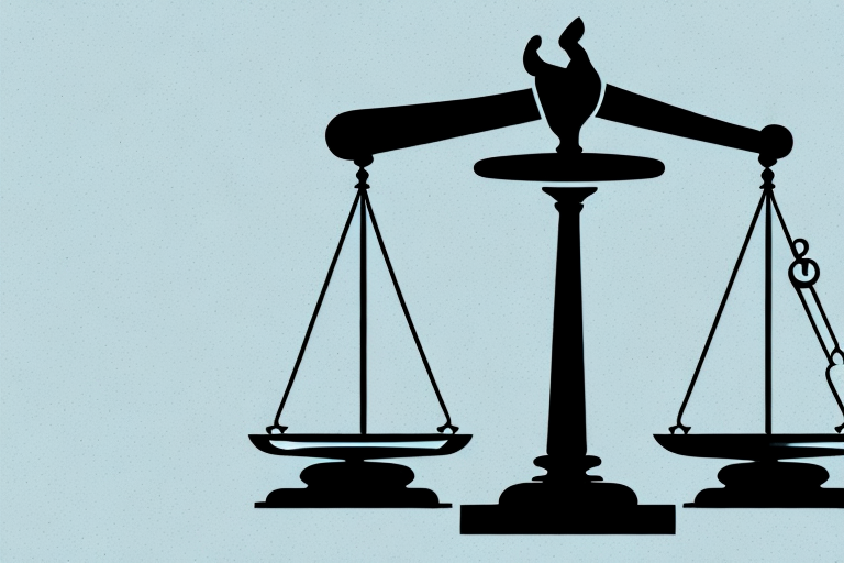 A balanced scale symbolizing justice