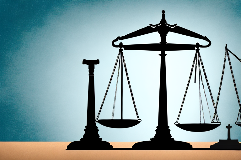 A balanced scale symbolizing justice