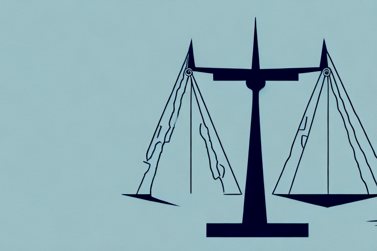 A balanced scale symbolizing justice