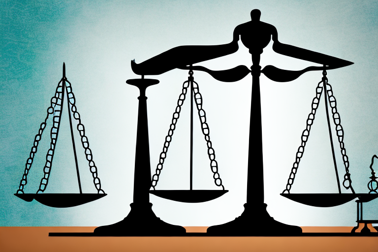 A balanced scale symbolizing justice