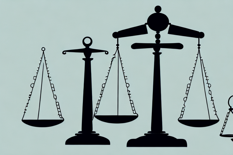 A balanced scale symbolizing justice