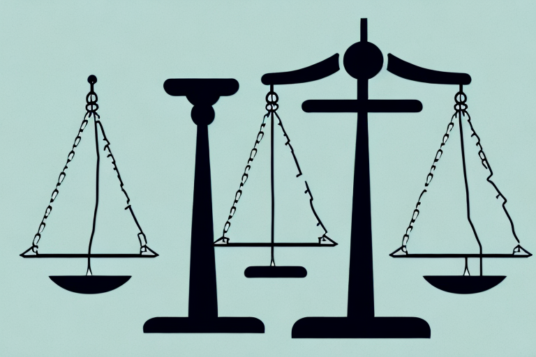 A balance scale symbolizing justice