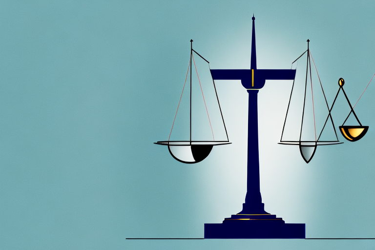 A balanced scale signifying justice