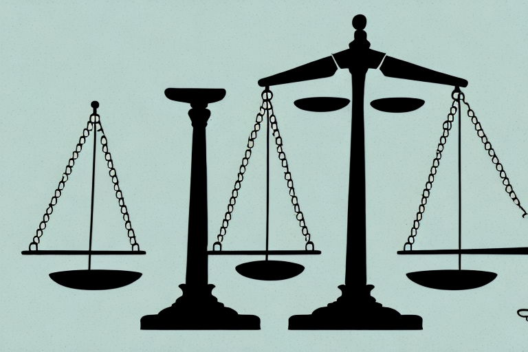 A balance scale symbolizing justice
