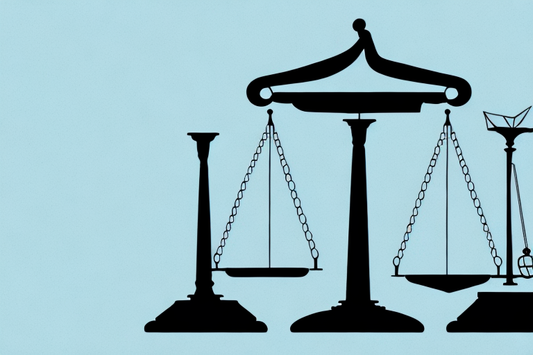 A balanced scale signifying justice