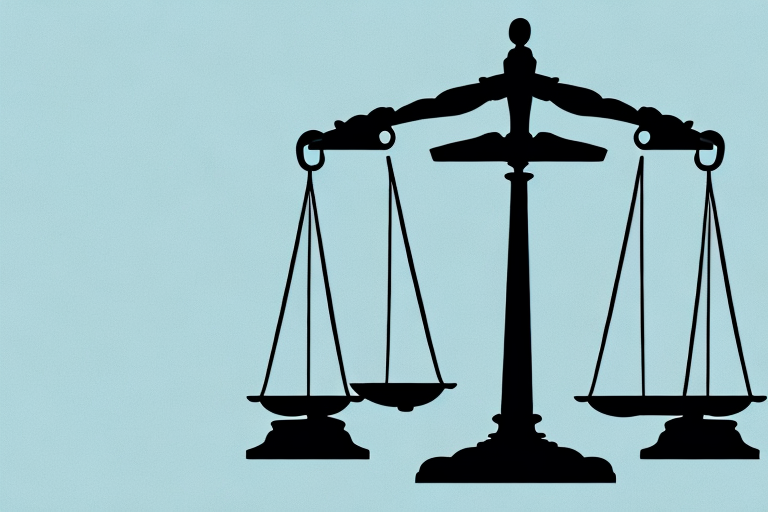 A balanced scale of justice