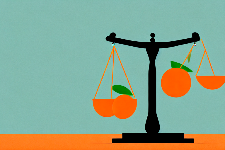 A balanced scale