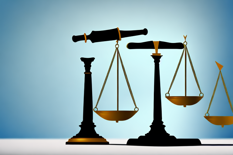 A balanced scale symbolizing justice