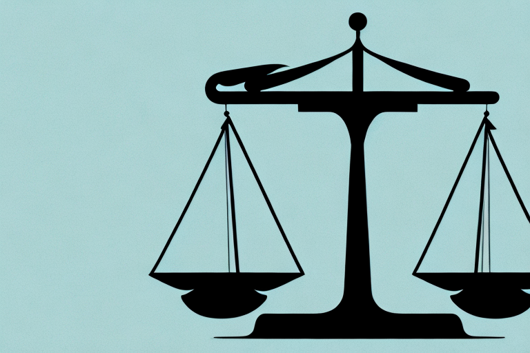 A balanced scale symbolizing justice
