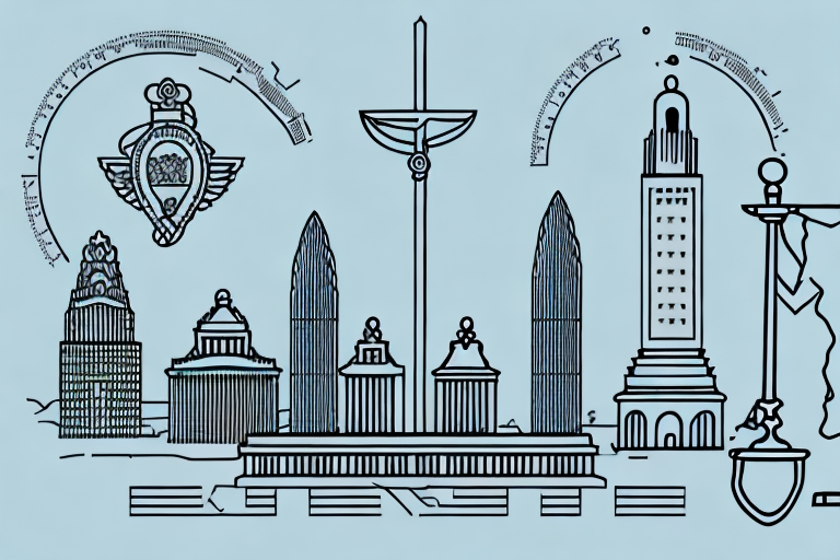 The san antonio skyline