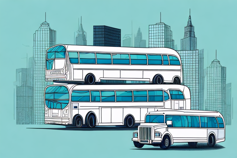 A bus and a set of scales