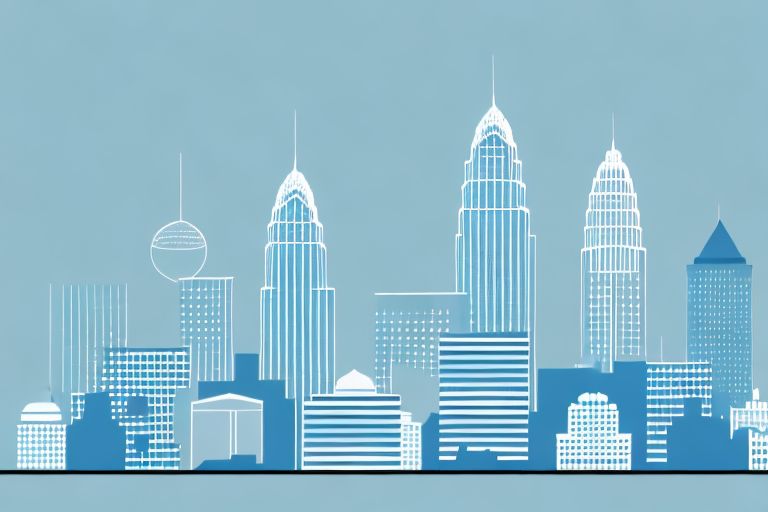The charlotte skyline