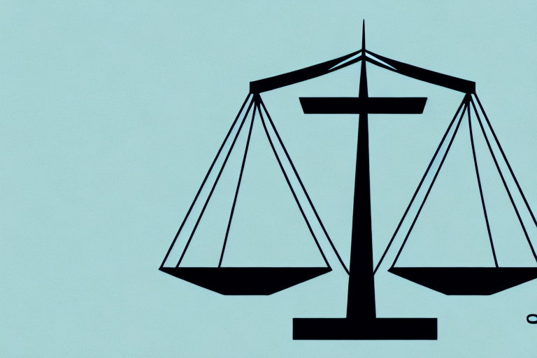 A balanced scale symbolizing justice