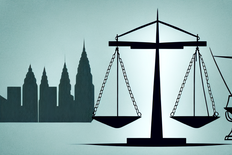 A balanced scale symbolizing justice