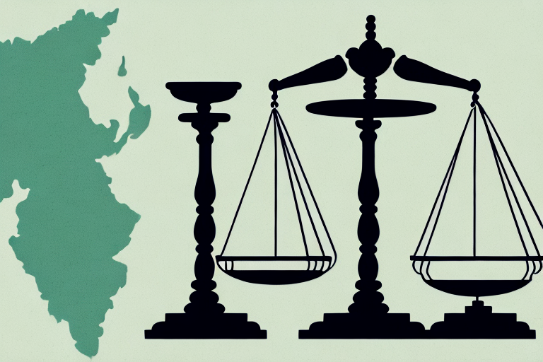 A balanced scale symbolizing justice