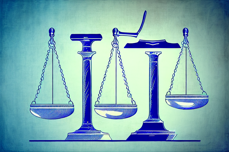 A balanced scale
