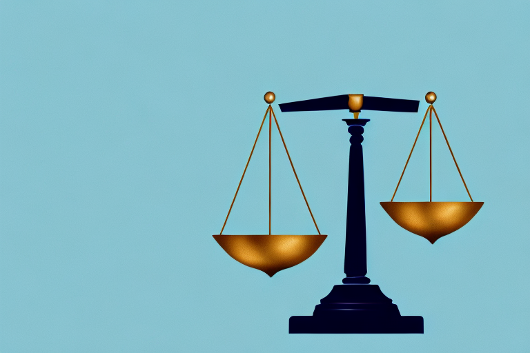 A balanced scale symbolizing justice