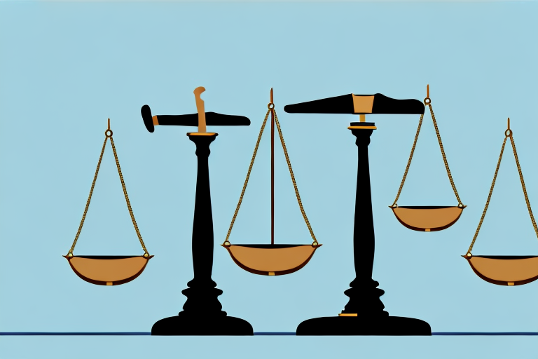 A balanced scale symbolizing justice
