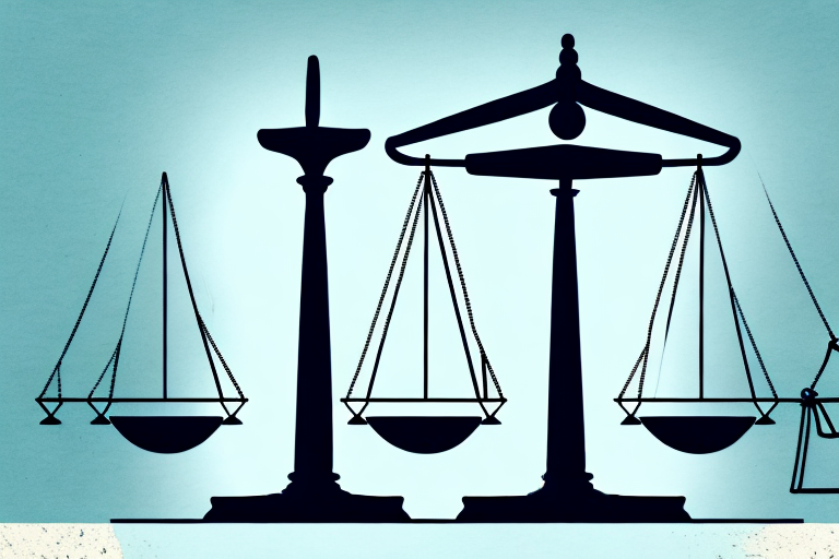 A balanced scale symbolizing justice