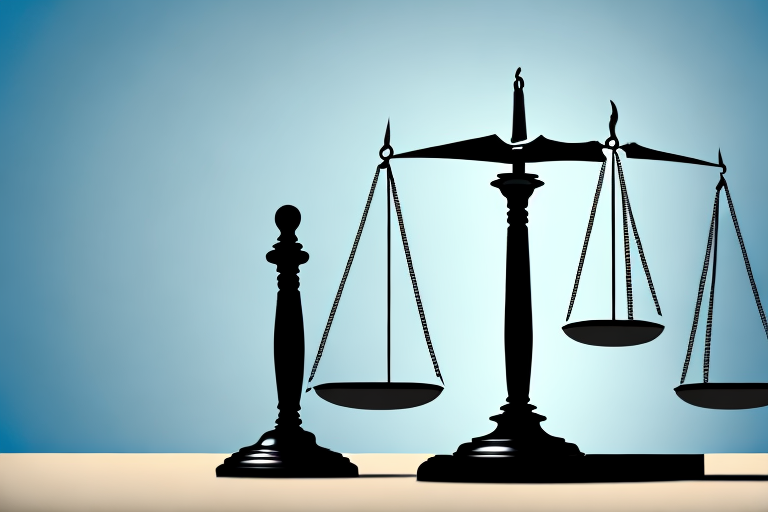A balanced scale symbolizing justice