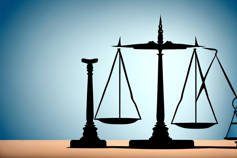 A balanced scale symbolizing justice