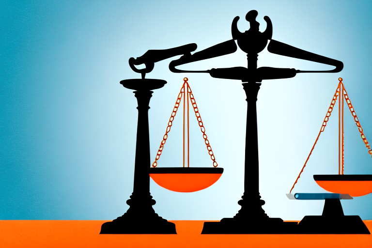 A balanced scale symbolizing justice