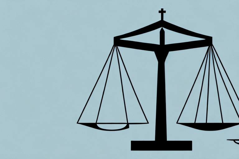 A balanced scale symbolizing justice