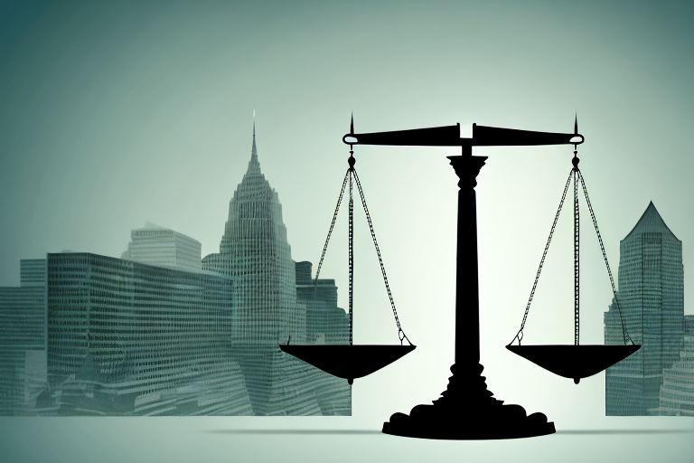 A balanced scale of justice