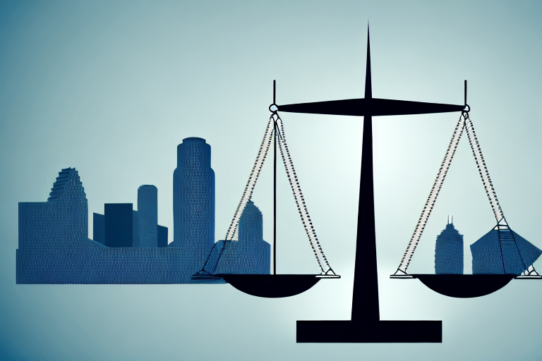 A balanced scale symbolizing justice