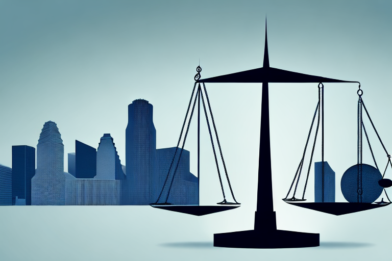 A balanced scale symbolizing justice