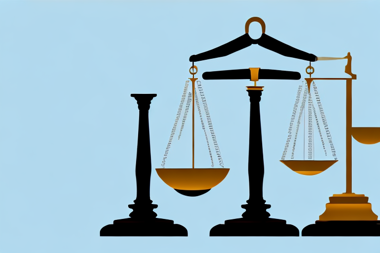 A balanced scale symbolizing justice
