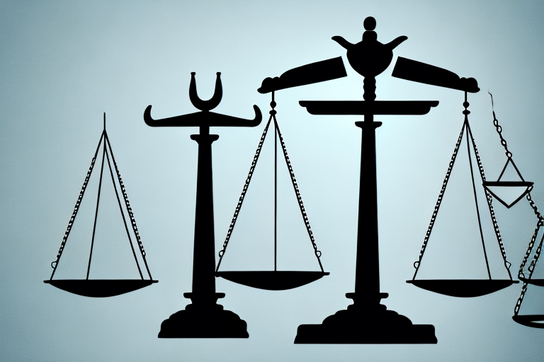 A balanced scale symbolizing justice