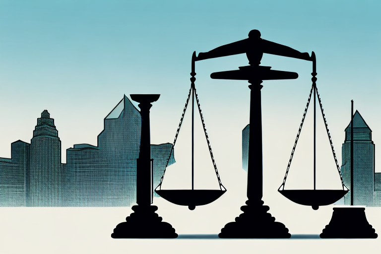 A balanced scale symbolizing justice