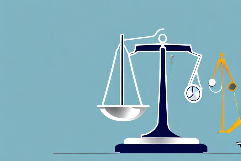 A balanced scale symbolizing justice