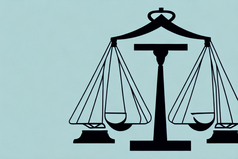 A balanced scale symbolizing justice