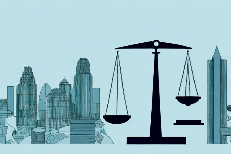 A balanced scale symbolizing justice