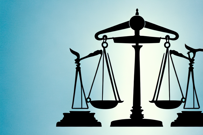 A balanced scale symbolizing justice