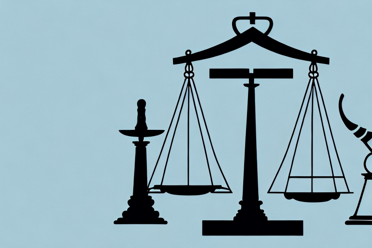 A balanced scale symbolizing justice