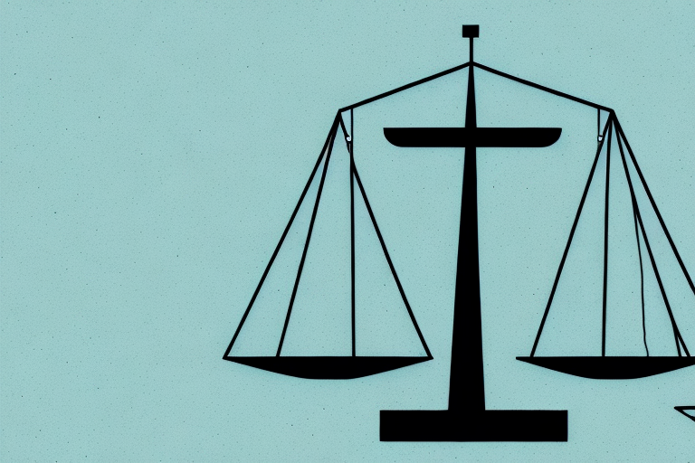 A balanced scale symbolizing justice