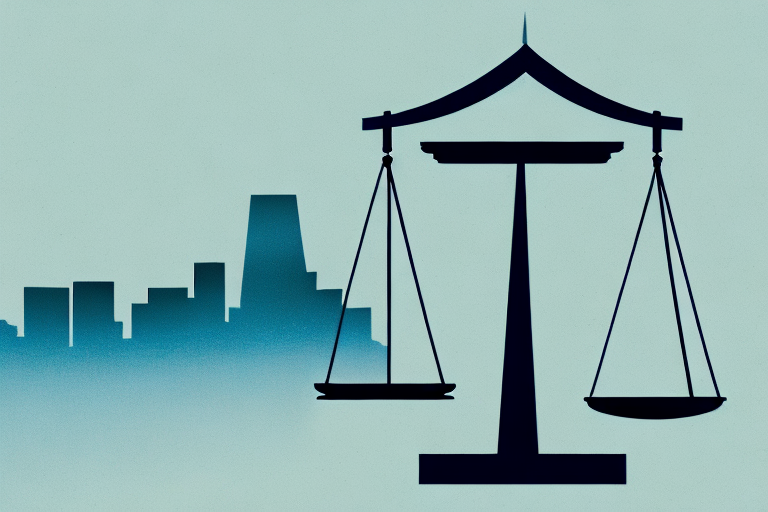 A balanced scale symbolizing justice