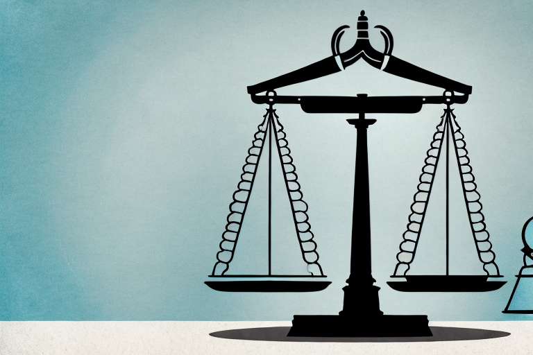 A balanced scale symbolizing justice