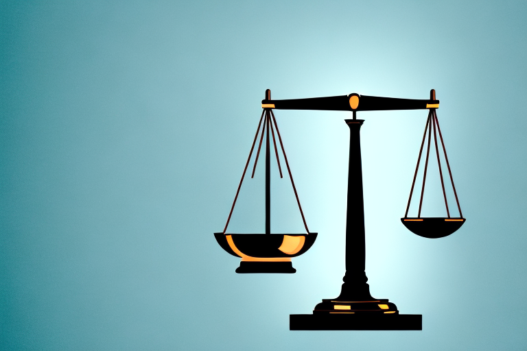 A balanced scale symbolizing justice
