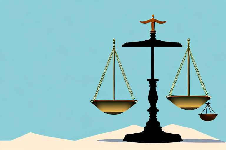 A symbolic balance scale