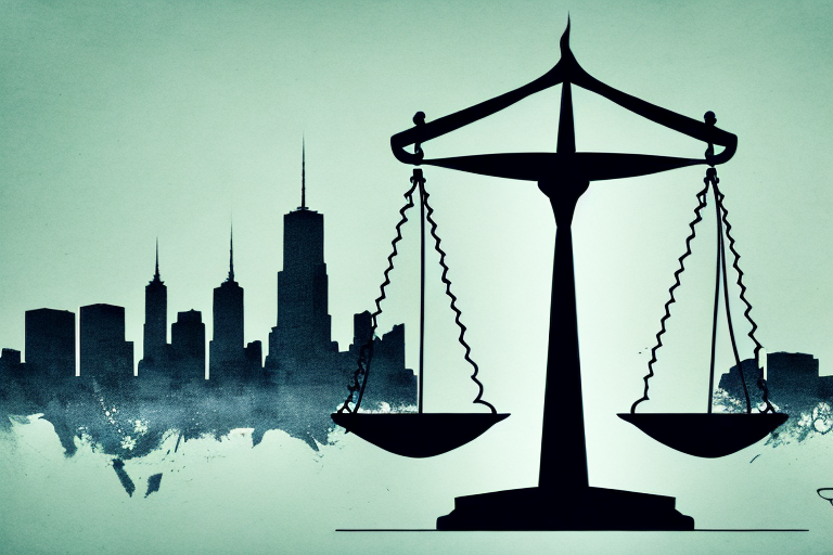 A balanced scale symbolizing justice